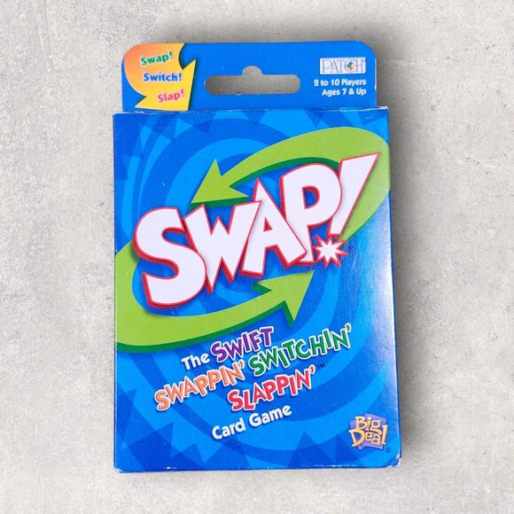 Swap! Card Game (2002) – Brand New Sealed Family Games Night Card Patch Switch - Picture 2 of 3
